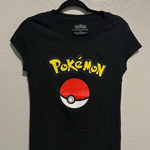 Black Pokémon Graphic T-Shirt